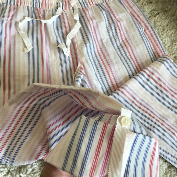 Gap Body Poplin Roll up PJ - Picture 3 of 4